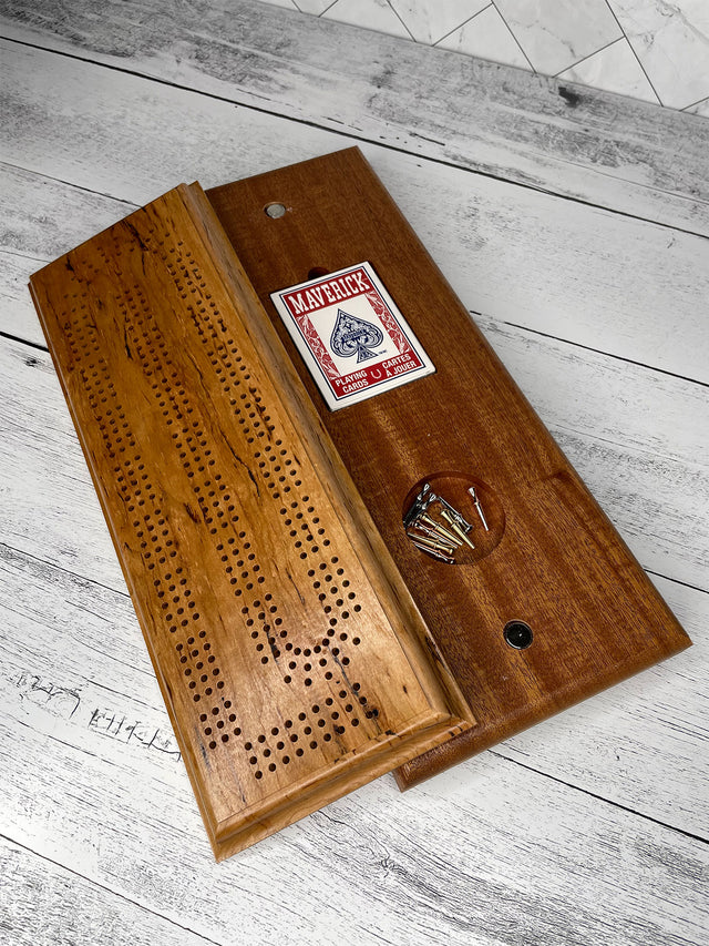 Cherry Cribbage Board